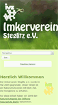 Mobile Screenshot of imkerverein-steglitz.de